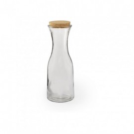 Botella de cristal con tapón de corcho 1L Puma