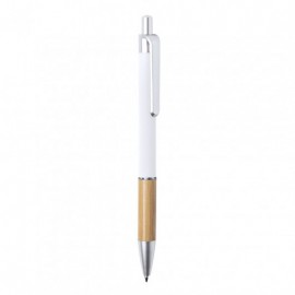 Bolígrafo de aluminio y bambú Dori