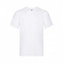 Camiseta adulto blanca orbell de manga corta T