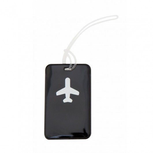 Identificador para maletas de PVC con diseño de avión Jude