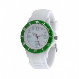 Reloj de pulsera bicolor analógico Ali verde
