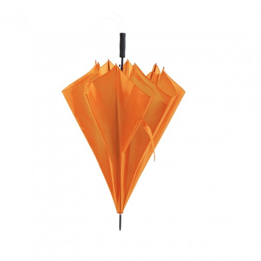 paraguas naranja automático