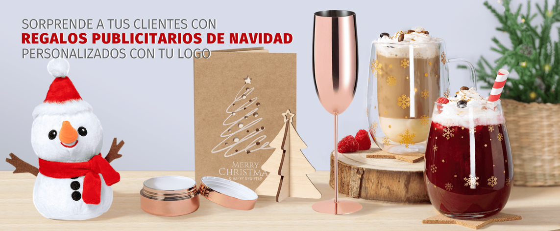 Regalos publicitarios Navidad